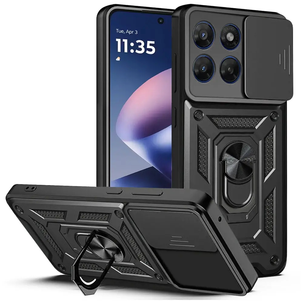 Techsuit CamShield, Motorola Moto G37 / G47, černý
