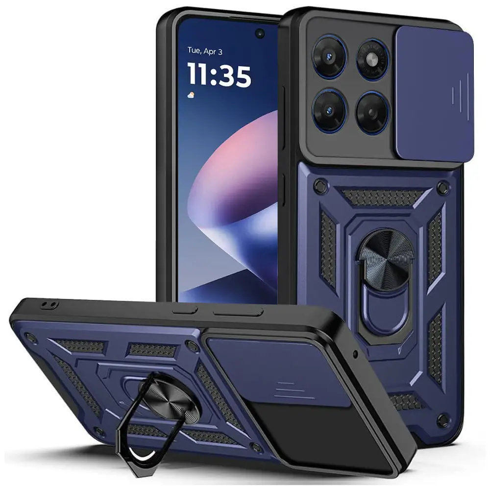 Kryt Techsuit CamShield Series Motorola Moto G47 modrý