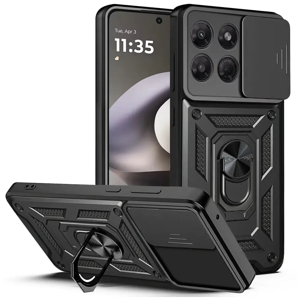 Techsuit CamShield, Motorola Moto G37 Power, černý
