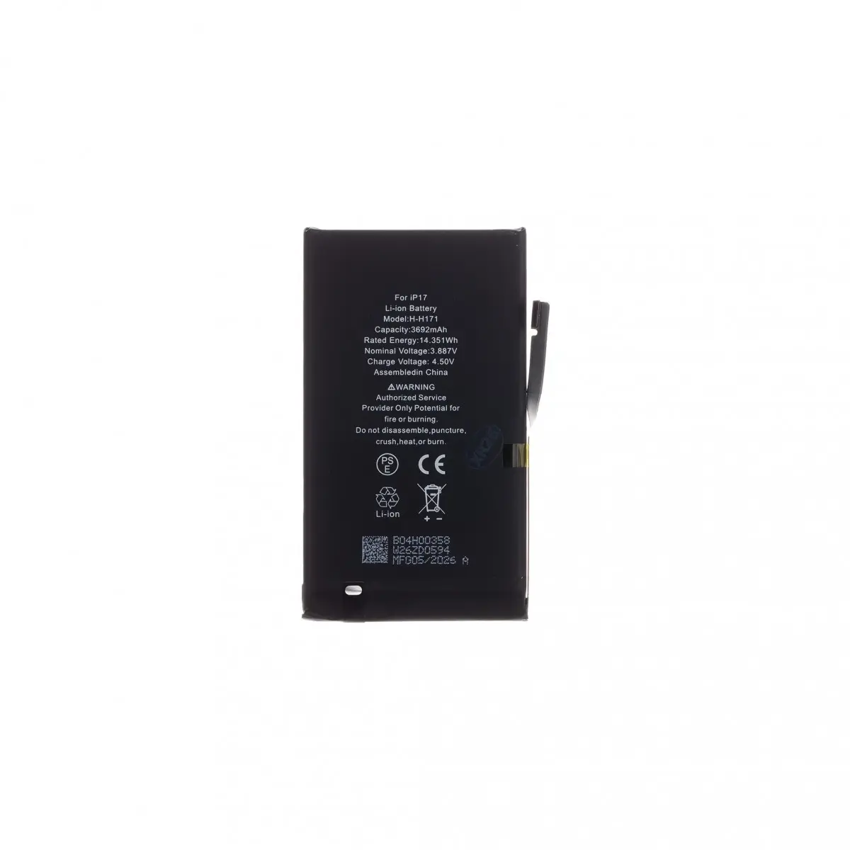 Baterie pro iPhone 17 3692mAh Li-Ion