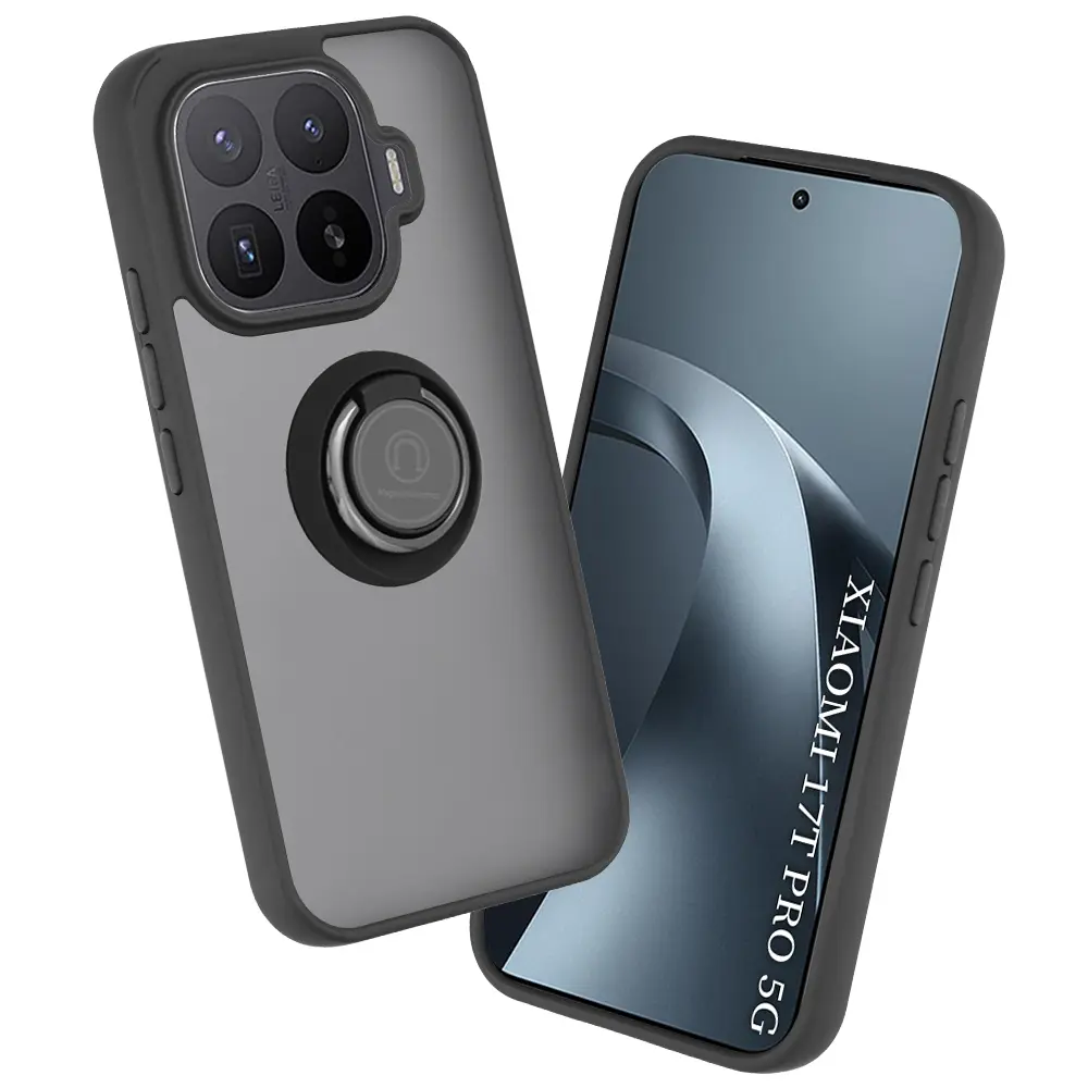 Kryt Techsuit Glinth s otočným kroužkem pro Xiaomi 17T Pro černý