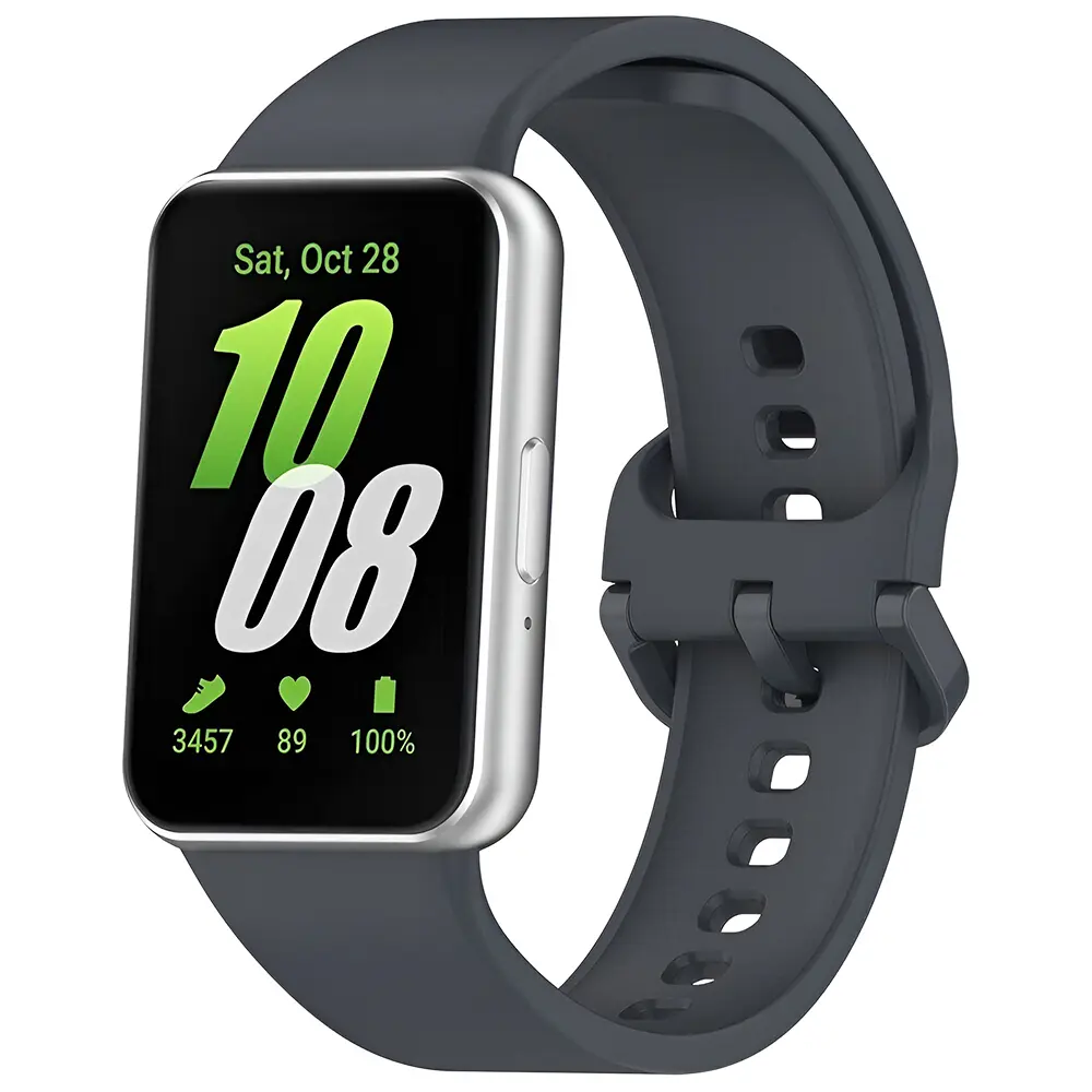 Řemínek Techsuit W086 pro Samsung Galaxy Fit3 tmavě šedý