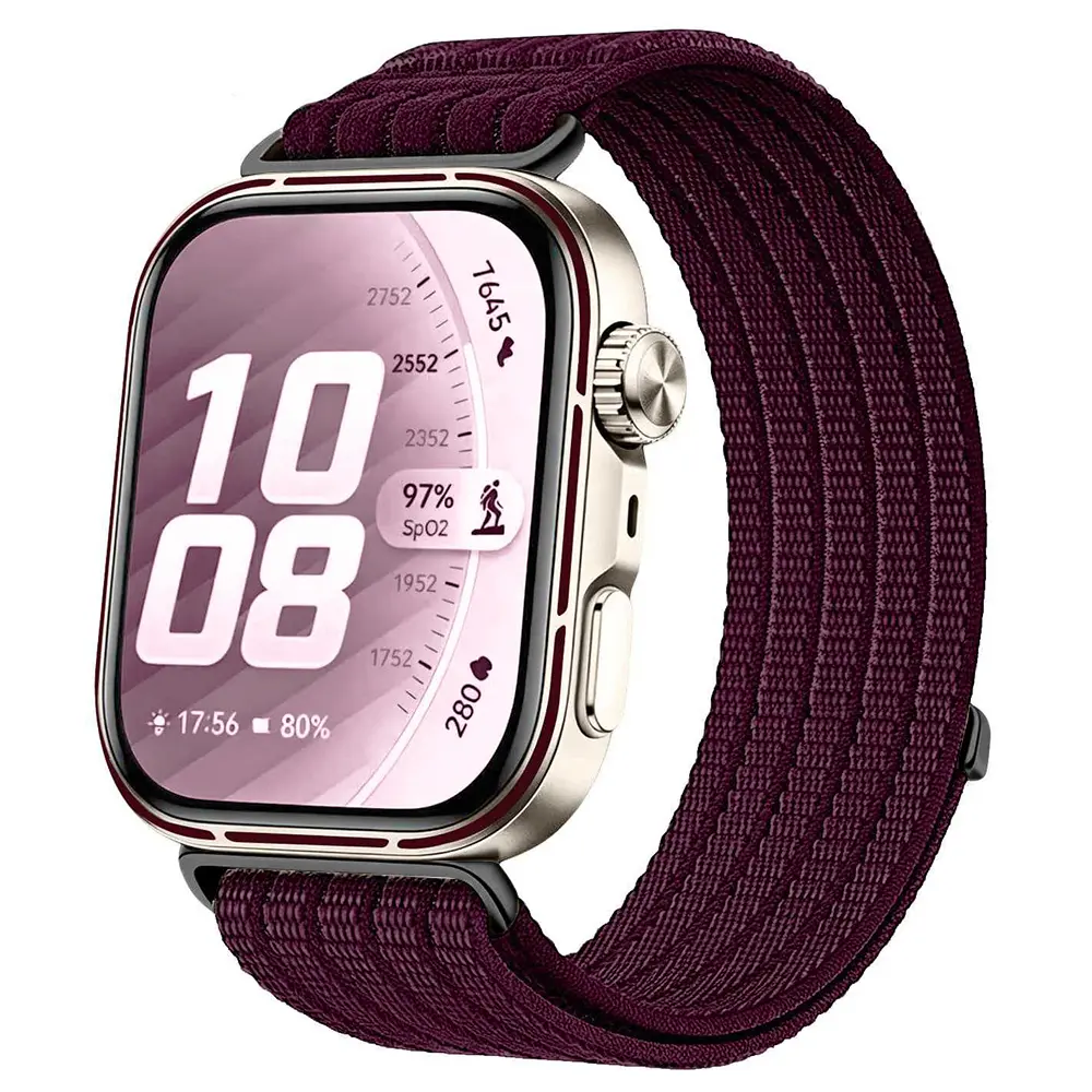Řemínek Techsuit W085 pro Huawei Watch Fit 5 švestkový