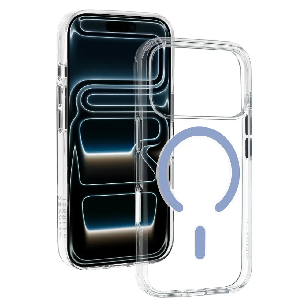 Kryt Liavec Pure MagSafe pro iPhone 17 Pro a 18 Pro světle modrý