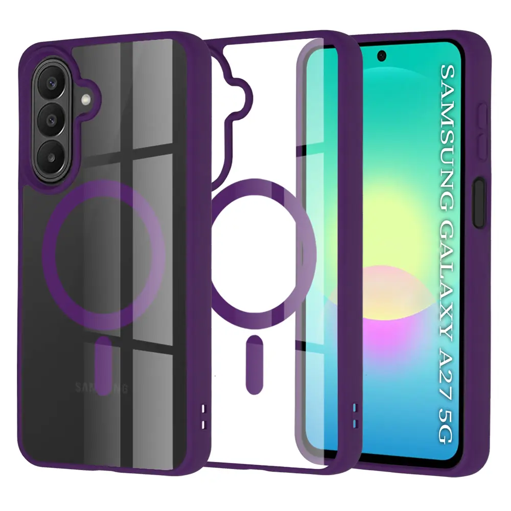 Kryt Techsuit MagSafe Pro pro Samsung Galaxy A27 5G fialový