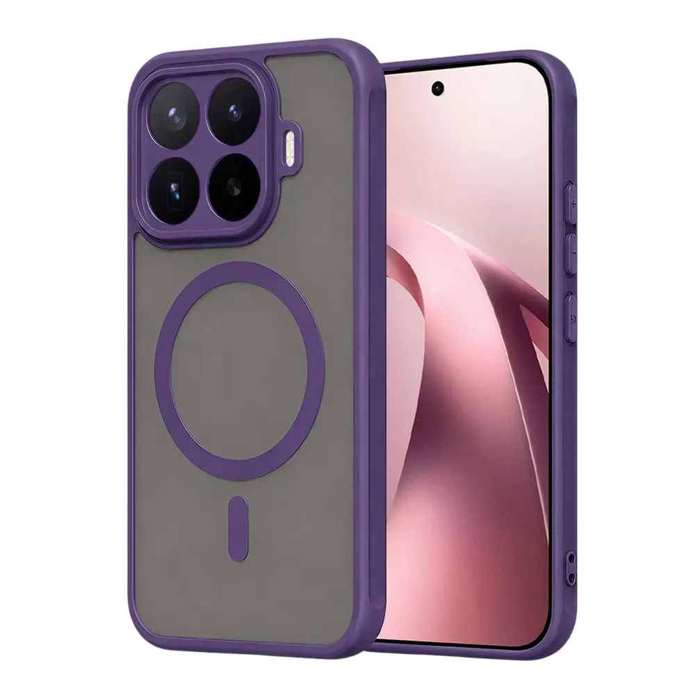Kryt Techsuit HaloFrost II MagSafe pro Xiaomi 17T fialový