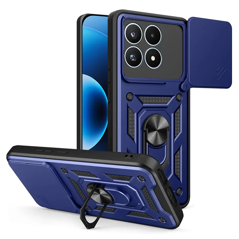 Kryt Techsuit CamShield Series pro Xiaomi 17 modrý