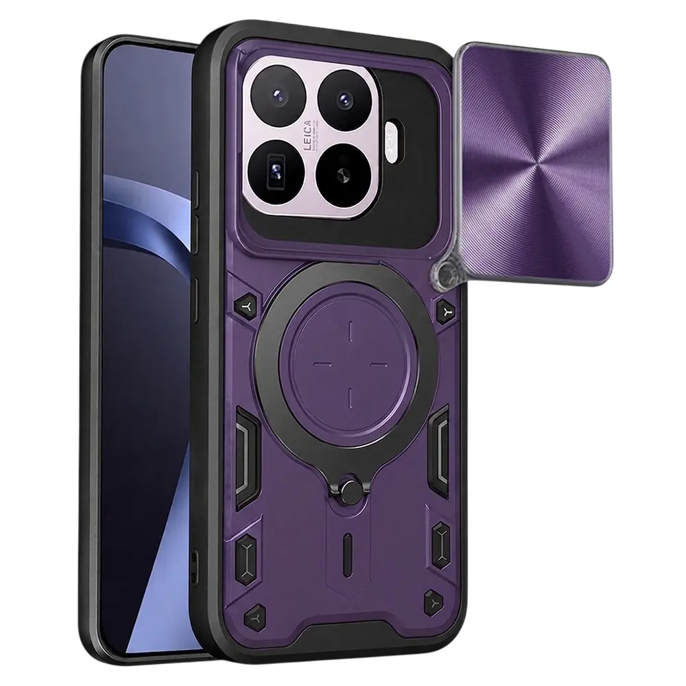 Techsuit CamGuard Pro, Xiaomi 17T Pro, fialový