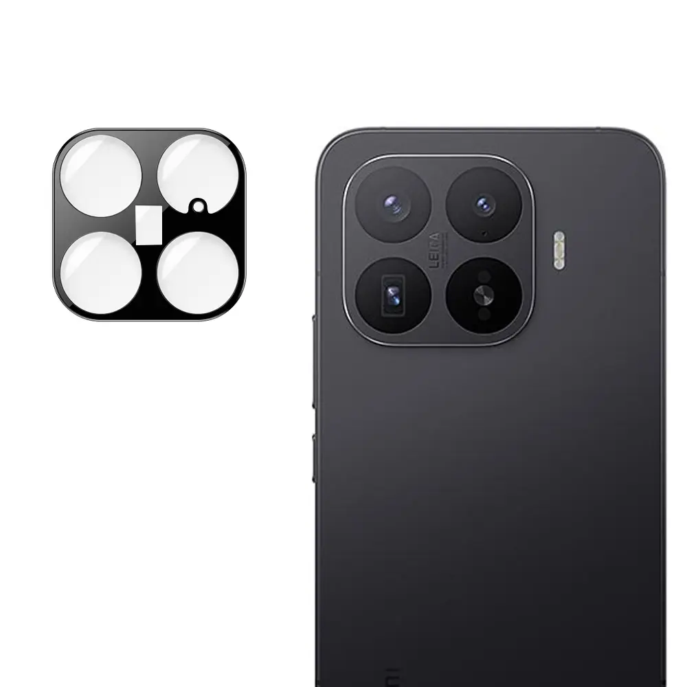 Techsuit - Full Camera Glass ochranné sklo pro fotoaparát pro Xiaomi 17T Pro - černé