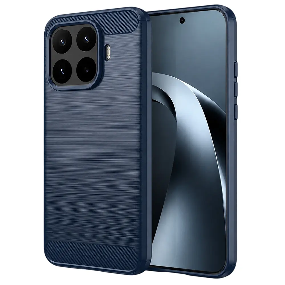 Kryt Techsuit Carbon Silicone pro Xiaomi 17T modrý