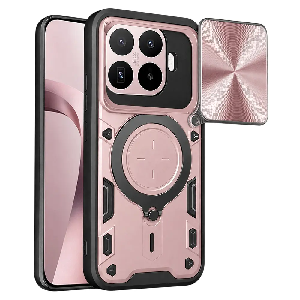 Kryt Techsuit CamGuard Pro pro Xiaomi 17T růžovozlatý