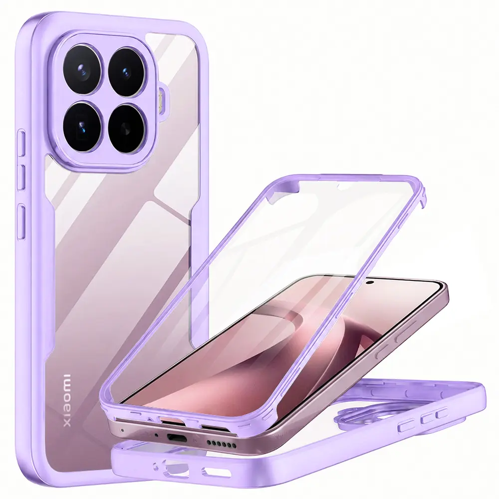 Techsuit ColorVerse 360, Xiaomi 17T, fialový