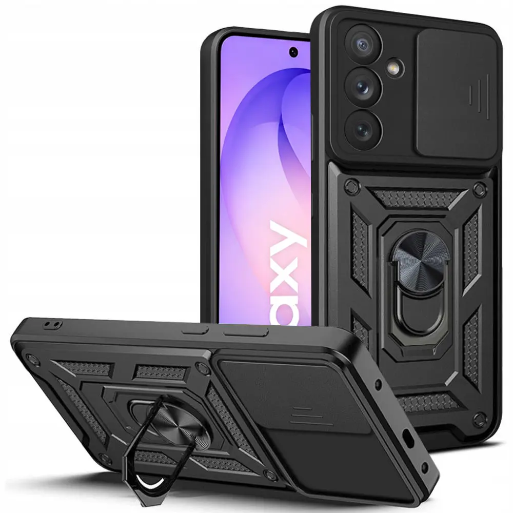 Techsuit CamShield, Samsung Galaxy S25 FE / S26 FE, černý