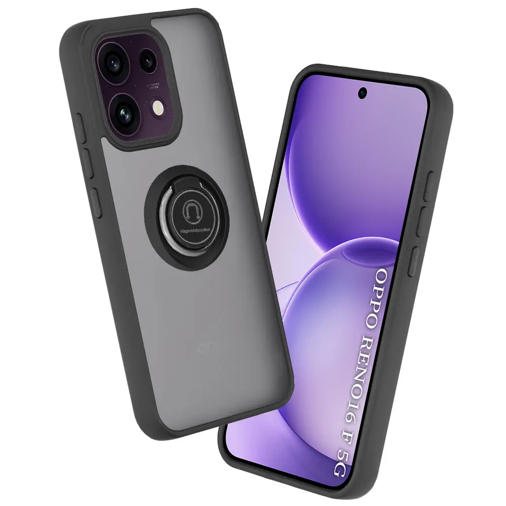 Kryt Techsuit Glinth pro Oppo Reno16 F a Oppo Reno16 FS černý