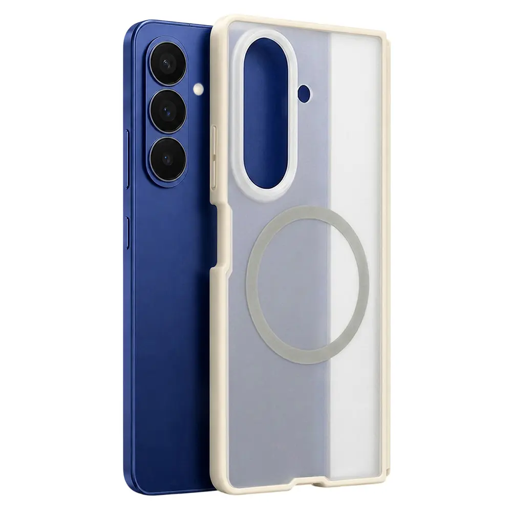 Blueo - Skin Friendly Frosted Anti-Drop MagSafe obal pro Samsung Galaxy Z Fold8 Ultra - světle šedý