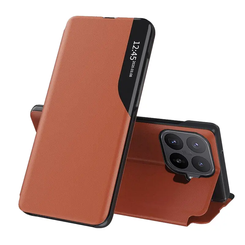 Pouzdro Techsuit eFold Series pro Xiaomi 17T Pro oranžové