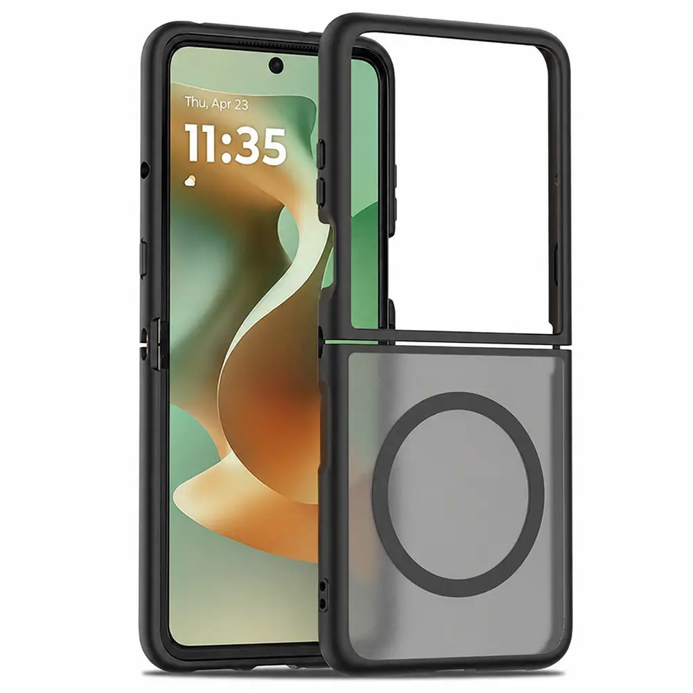 Techsuit - PureFrost MagSafe obal pro Motorola Razr 60 / Razr 70 - matný černý