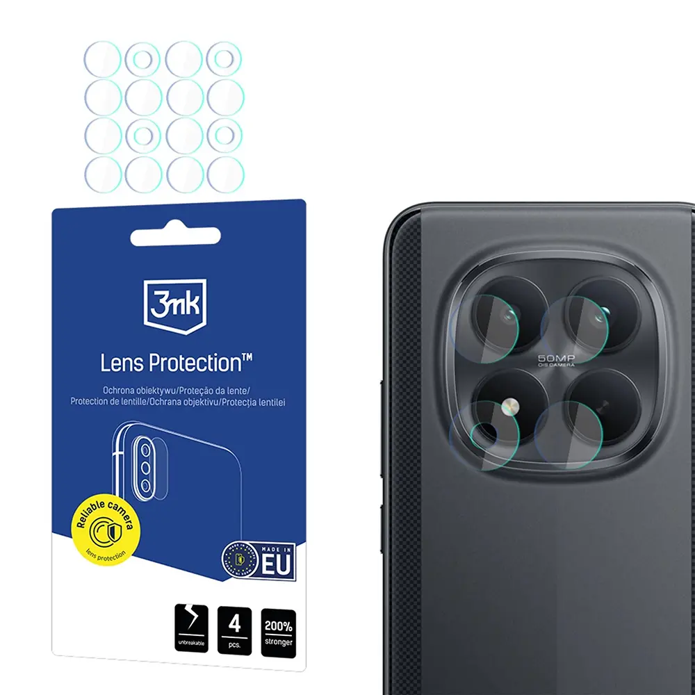 3mk - Lens Protection ochranné sklo na fotoaparát pro Xiaomi Poco M8 Pro 5G - čiré
