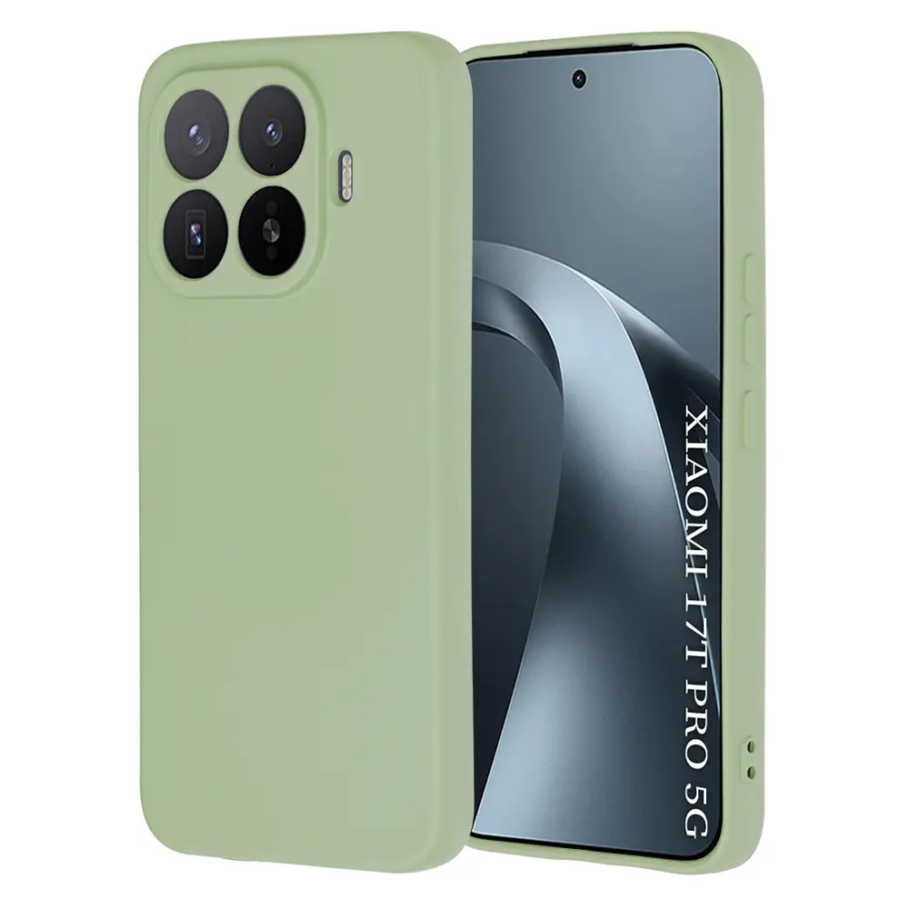 Kryt Techsuit SoftFlex pro Xiaomi 17T Pro mátově zelený