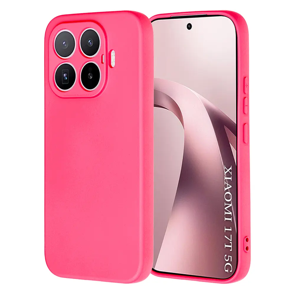 Techsuit SoftFlex obal, Xiaomi 17T, růžový