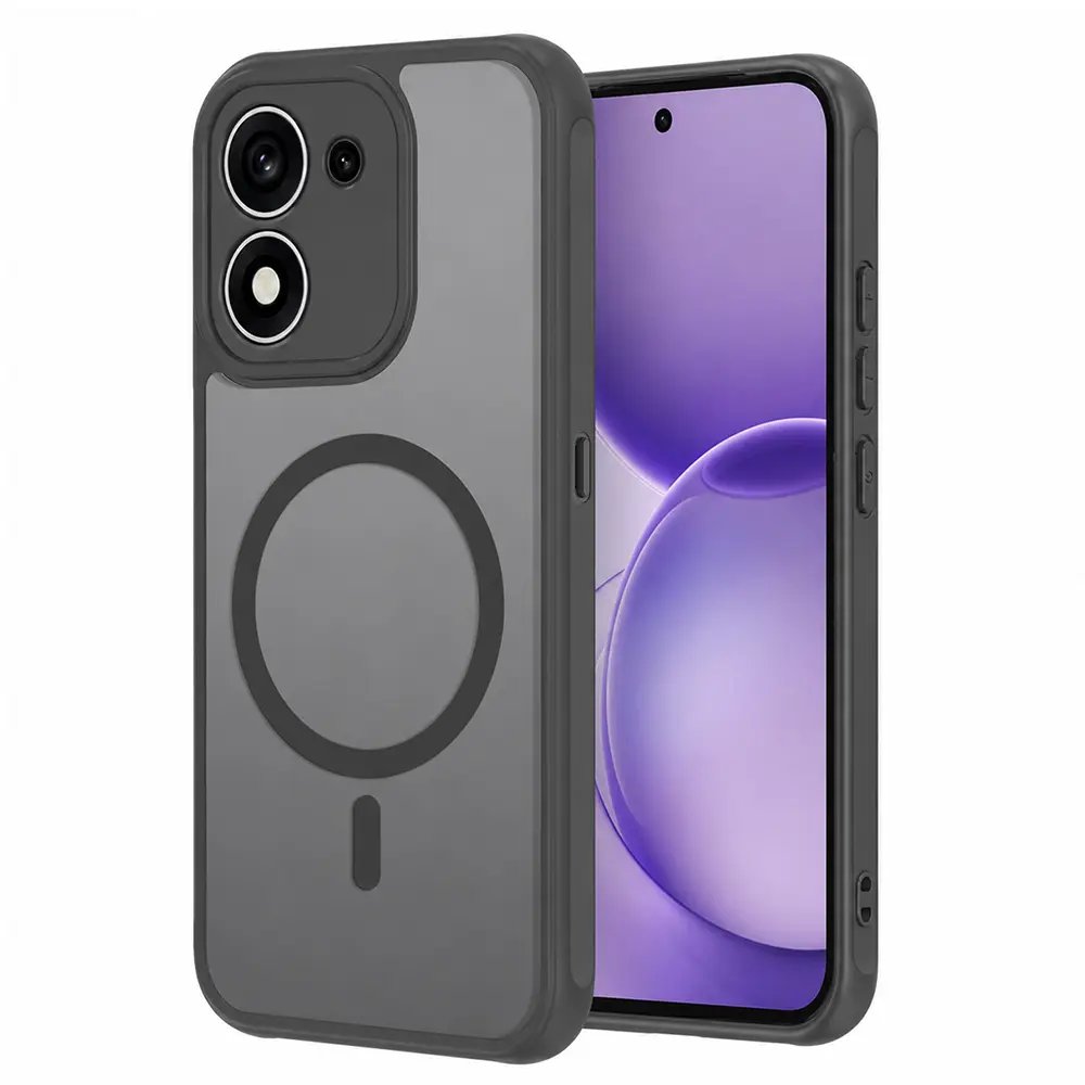 Techsuit - HaloFrost II MagSafe obal pro Honor 600 Smart - černý