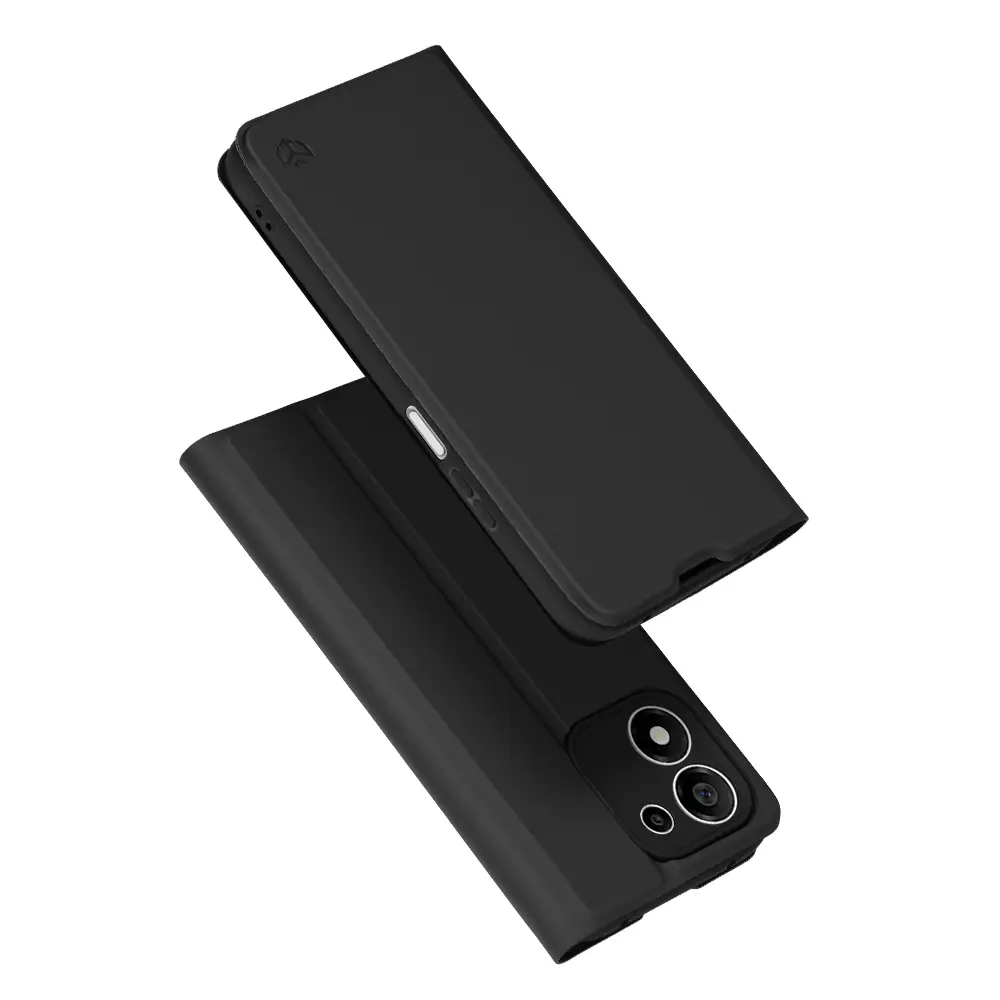 Techsuit - Magskin Book knížkové pouzdro pro Honor 600 Smart - černý
