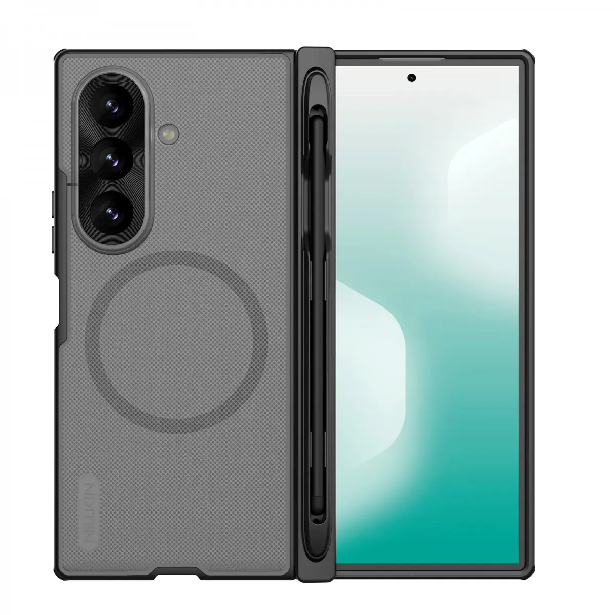 Nillkin Super Frosted FOLD Magnetic Pen Slot Zadní Kryt pro Samsung Galaxy Z Fold 8 Ultra Transparen 57983131042