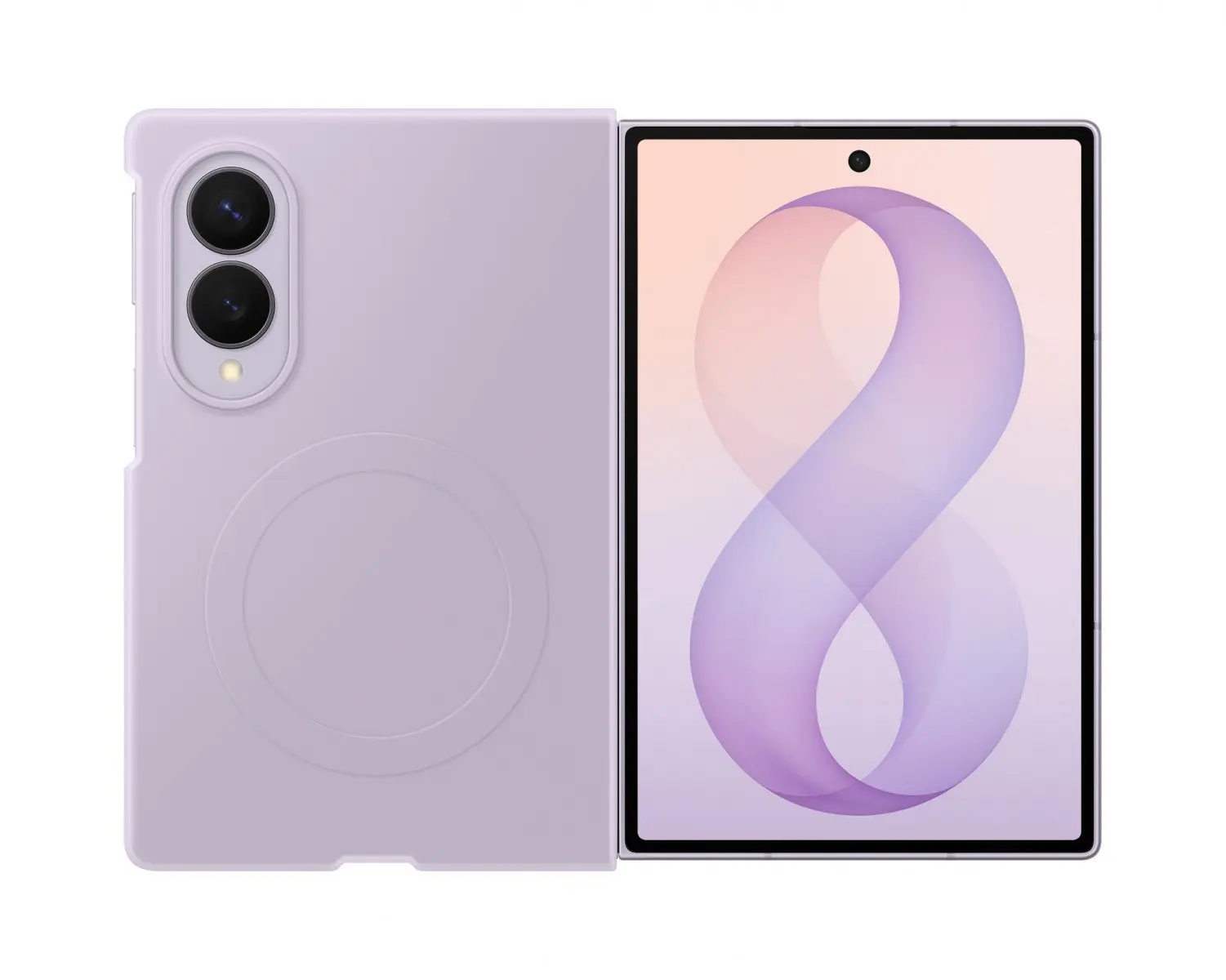 EF-EF971CVE Samsung Silikonový Magnetický Kryt pro Galaxy Z Fold 8 Lavender EF-EF971CVEGWW