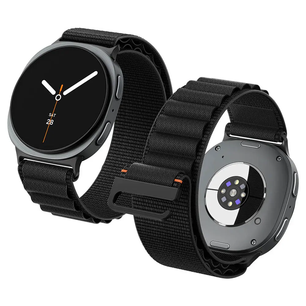 Řemínek Spigen Watchband WBF1 pro Samsung Galaxy Watch9 / Watch8 40 mm / Watch8 44 mm / Watch8 Classic černý