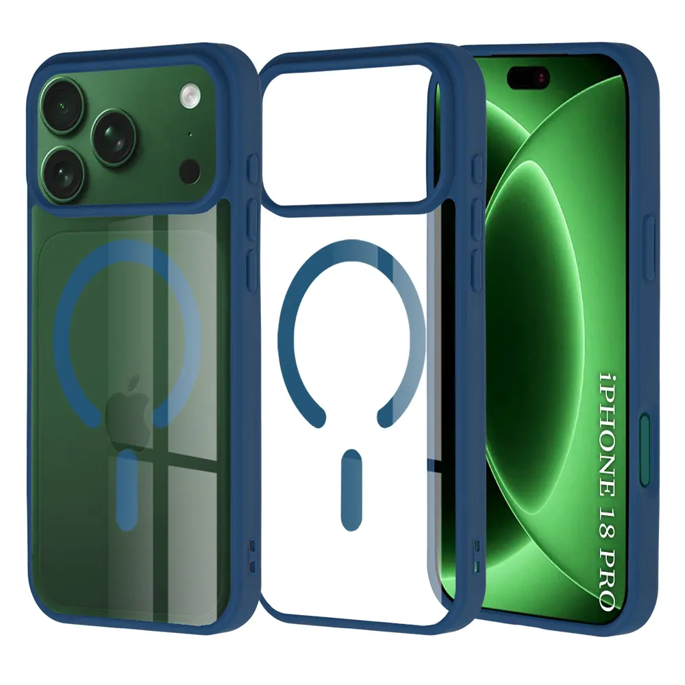 Kryt Techsuit MagSafe Pro na iPhone 18 Pro / iPhone 17 Pro modrý