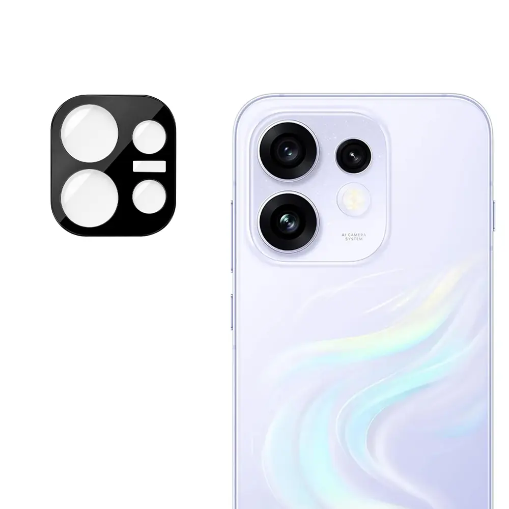 Tvrzené sklo na fotoaparát Techsuit Full Camera Glass pro Oppo Reno16 černé