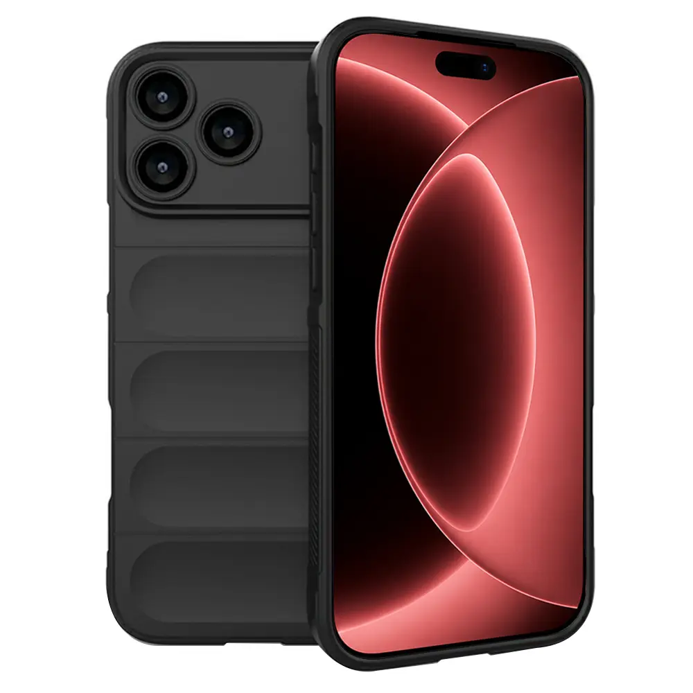 Kryt Techsuit Magic Shield pro iPhone 18 Pro Max / iPhone 17 Pro Max černý
