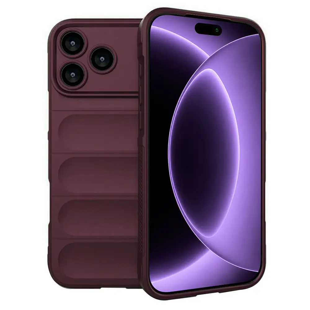 Magic Shield obal, iPhone 17 Pro / iPhone 18 Pro, vínový