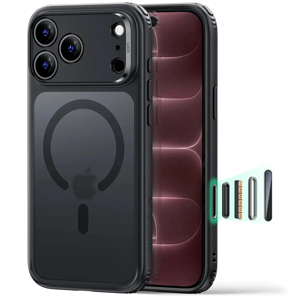 Kryt ESR Classic Hybrid HaloLock pro iPhone 18 Pro / iPhone 17 Pro matně černý