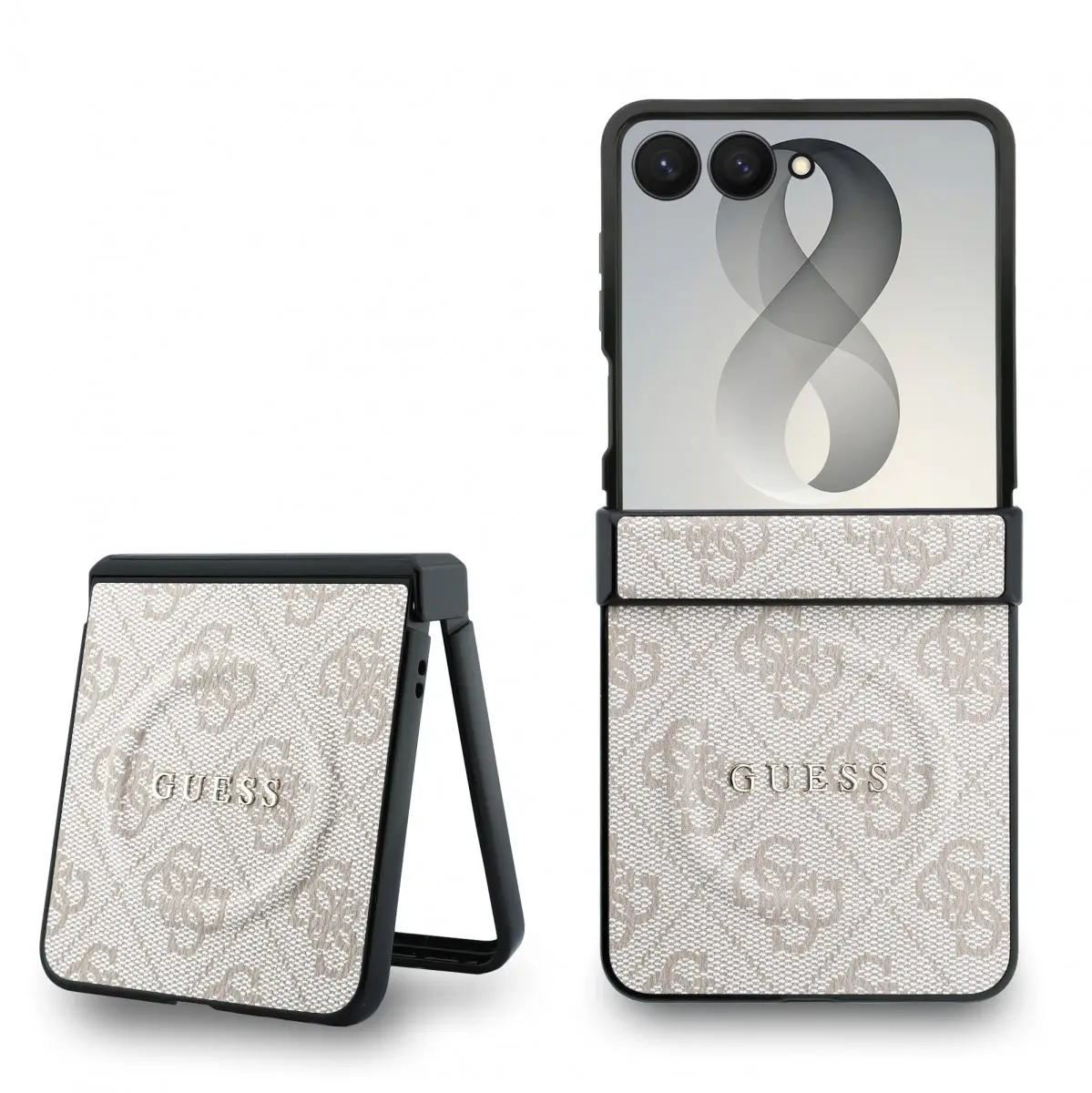 Kryt Guess PU Leather 4G Magnetic pro Samsung Galaxy Z Flip 8 růžový