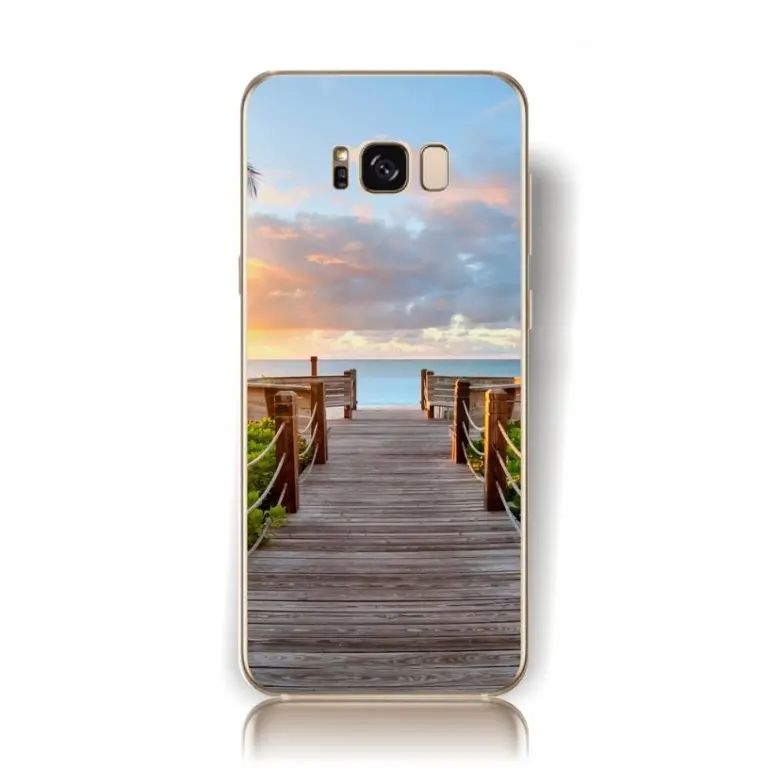 Pouzdro TopQ Samsung S8 Plus pevné Moře 18008
