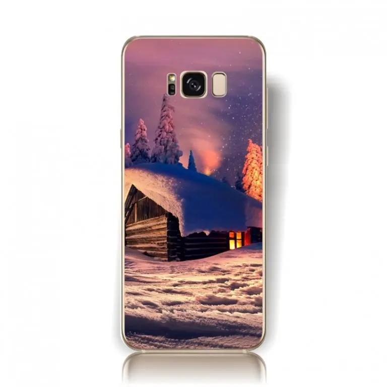 Pouzdro TopQ Samsung S8 Plus pevné Polární záře 18019
