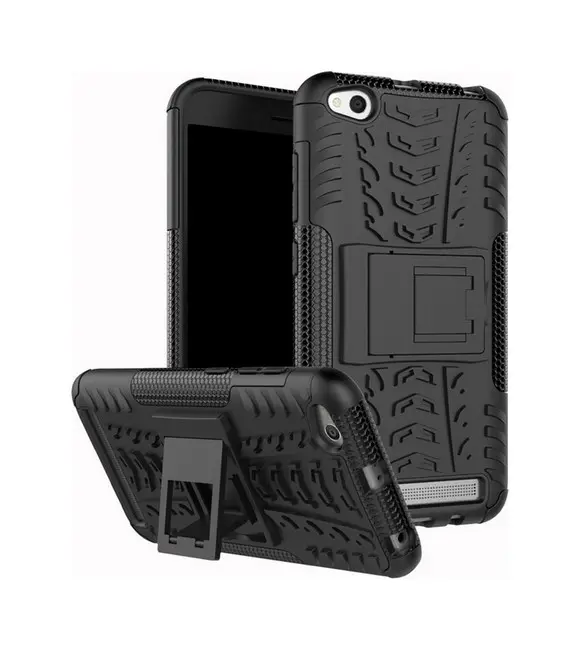 Pouzdro TopQ Xiaomi Redmi 5A černé se stojánkem 26933