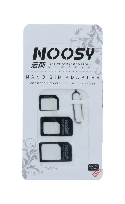Adaptér SIM karet NOOSY černý 27037