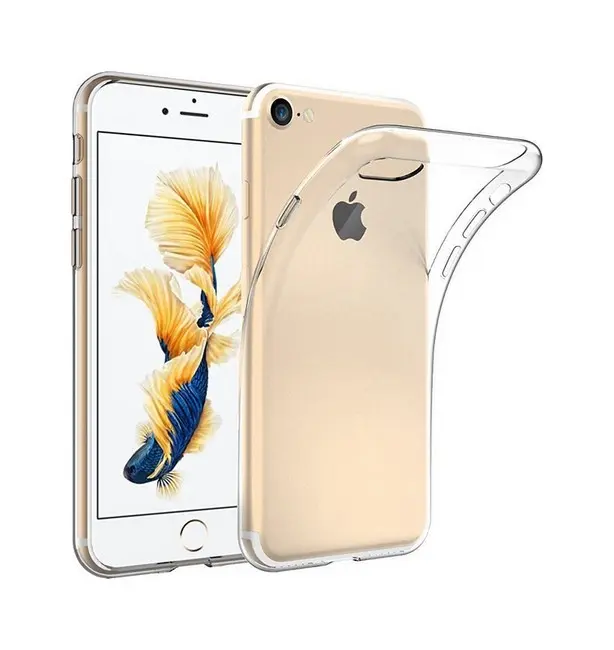 Pouzdro TopQ iPhone 8 silikon ultratenký průhledný 0,5 mm 27358