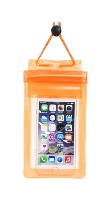 Univerzální vodotěsné pouzdro na mobil ETUI Soft oranžové 29644