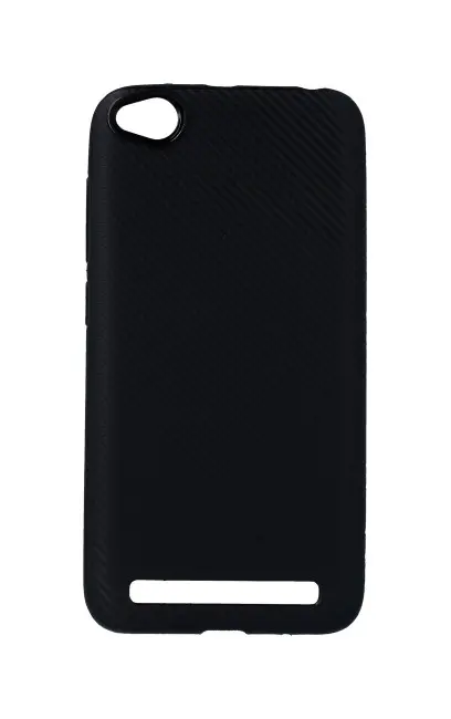 Pouzdro TopQ Carbon Xiaomi Redmi 5A silikon černý 29849