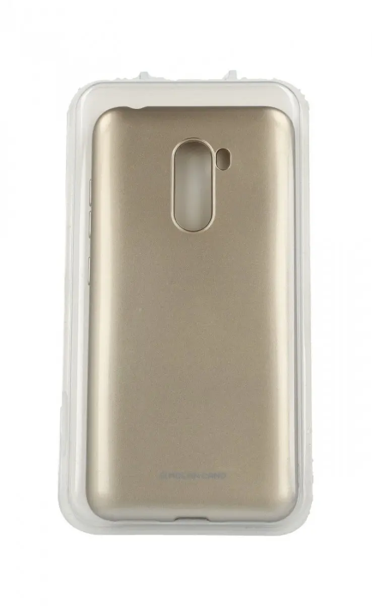 Pouzdro Molan Cano Jelly Xiaomi Pocophone F1 silikon zlatý 35107
