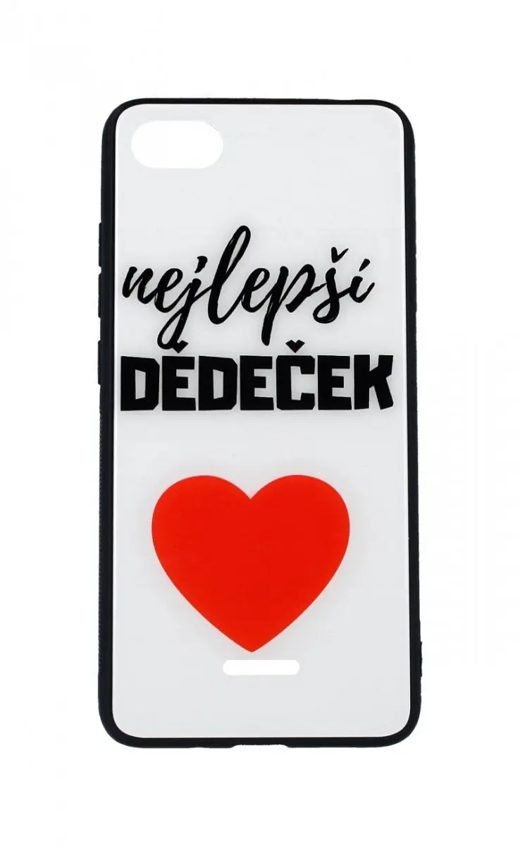Pouzdro TopQ GLASS Xiaomi Redmi 6A pevné nejlepší dědeček 35454