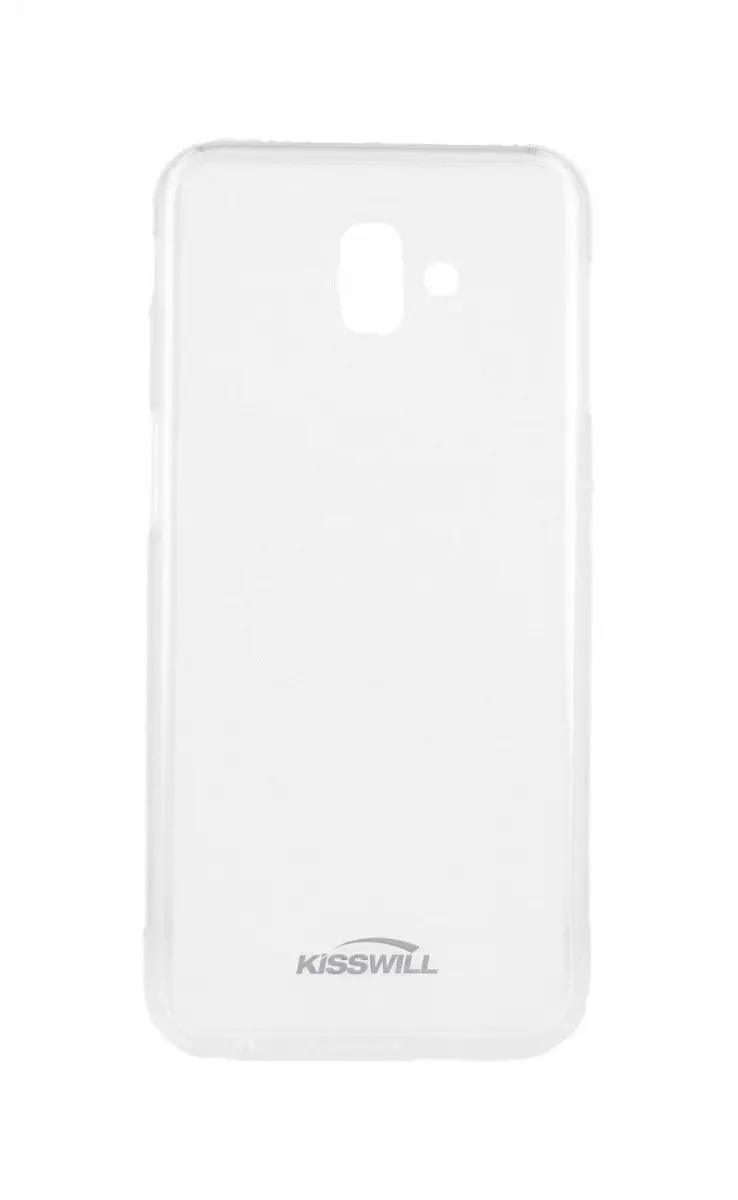 Pouzdro KISSWILL Samsung J6+ silikon světlý 35559
