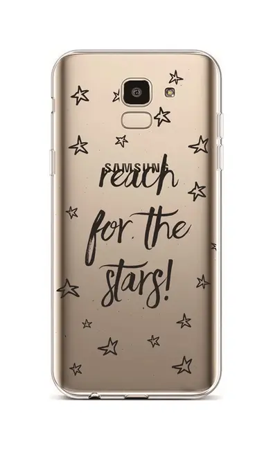 Kryt TopQ Samsung J6 silikon Reach For The Stars 37887