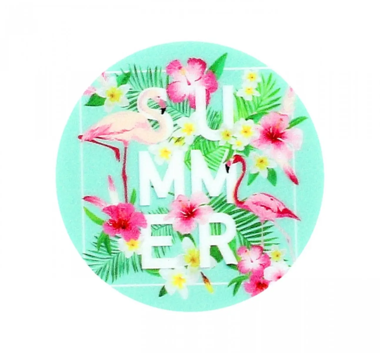 Držák na mobil TopQ PopSocket Summer Flamingo 39132