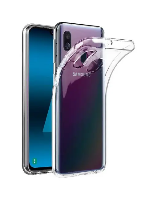 Kryt Swissten Clear Jelly Samsung A40 silikon průhledný 41625