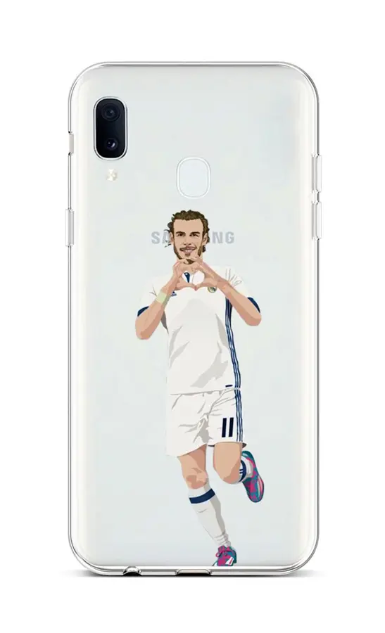 Kryt TopQ Samsung A40 silikon fotbalista 2 42480