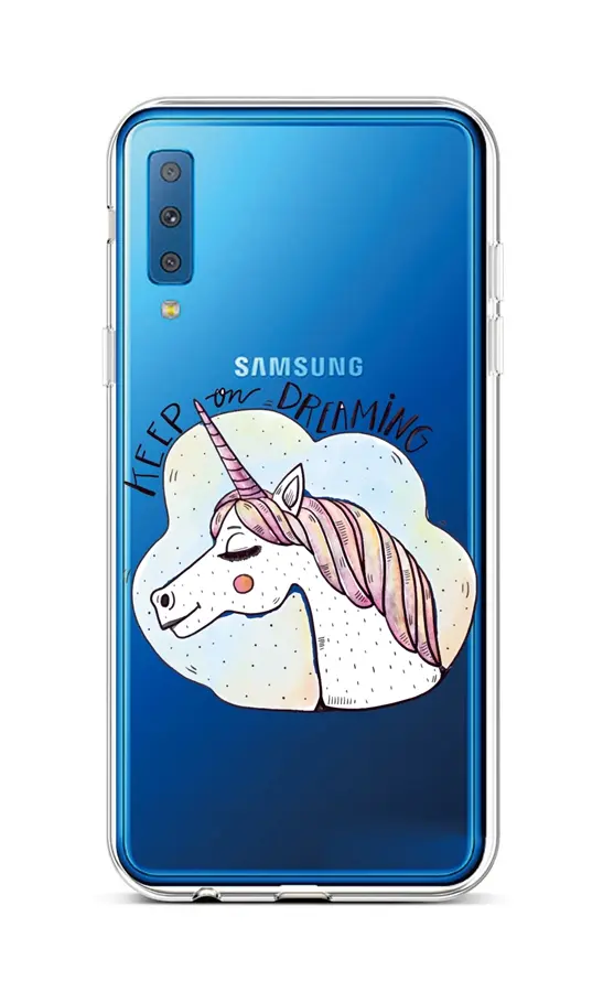 Kryt TopQ Samsung A7 silikon Dreaming 42691